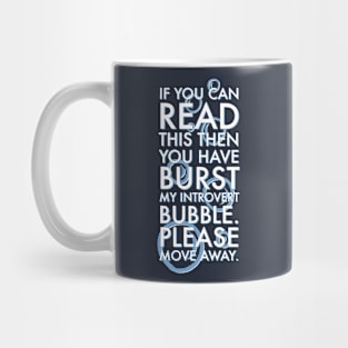 Introvert Bubble Mug